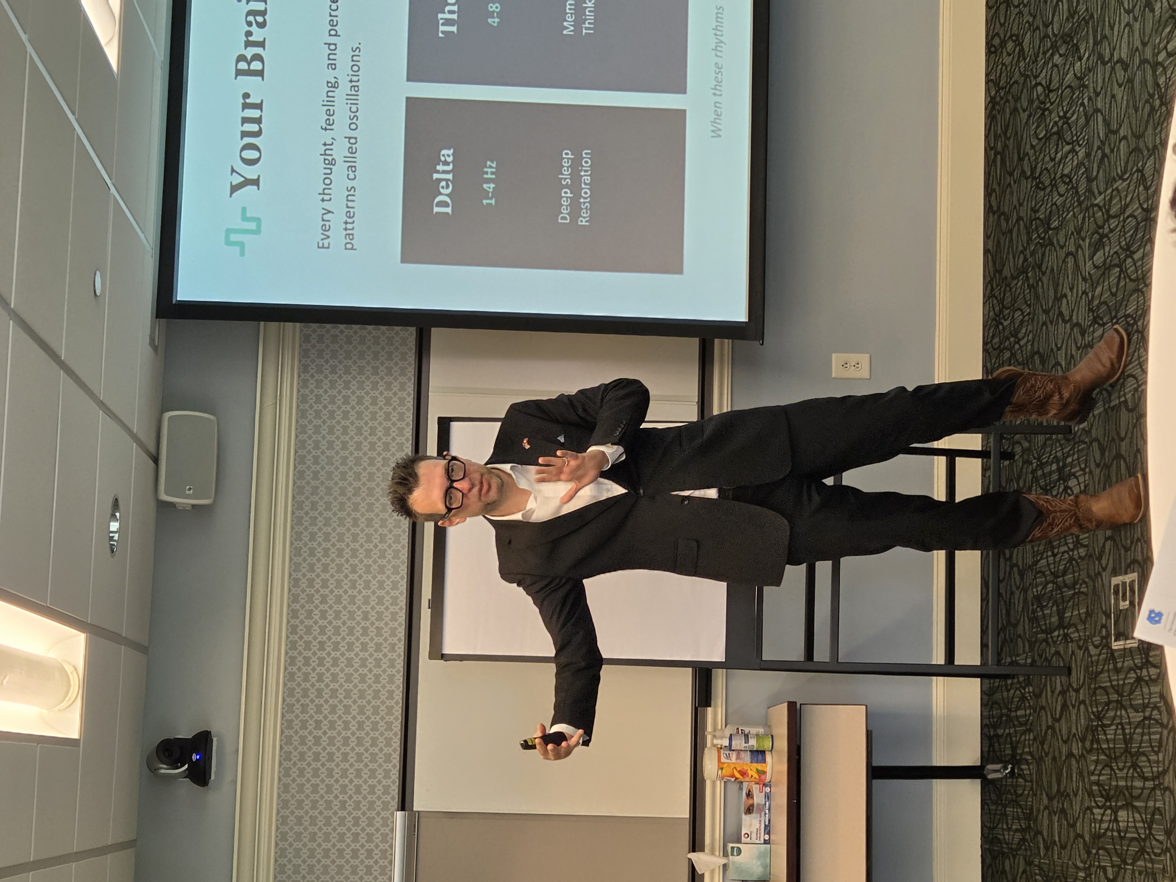 Flavio Frohlich on stage