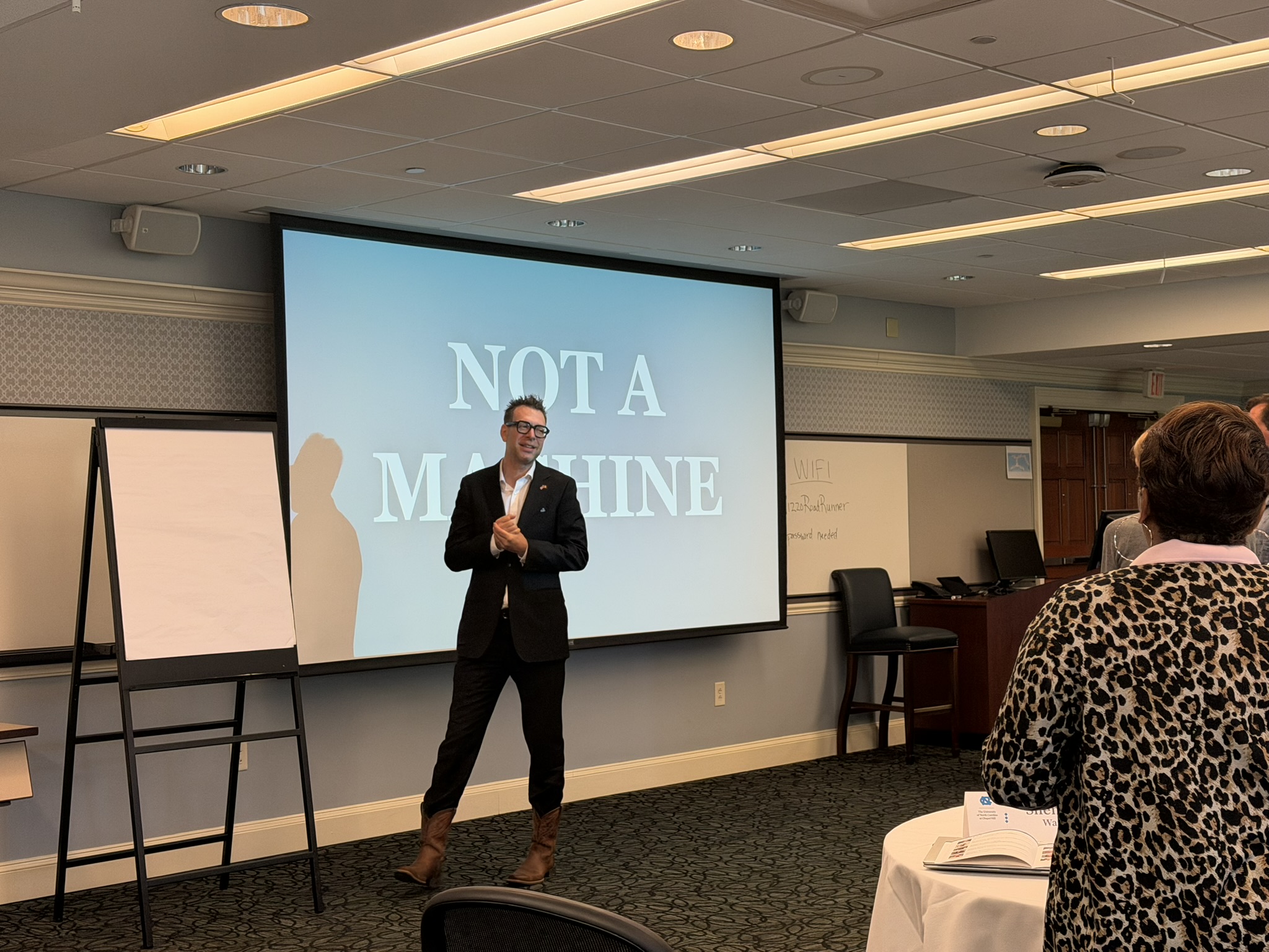 Flavio Frohlich — Not a Machine keynote